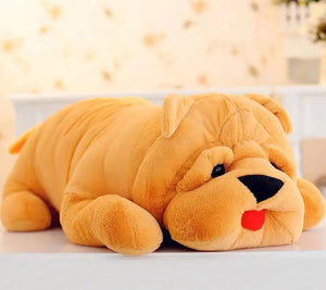 Floppy Folds Shar Pei Stuffed Animal Plush Toy Pillows-Stuffed Animals-Home Decor, Pillows, Shar Pei, Stuffed Animal-2