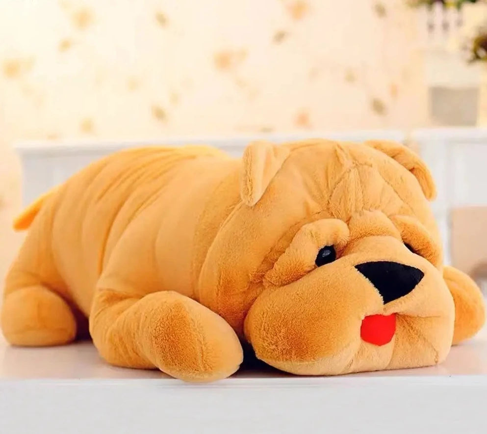 Floppy Folds Shar Pei Stuffed Animal Plush Toy Pillows-Stuffed Animals-Home Decor, Pillows, Shar Pei, Stuffed Animal-2