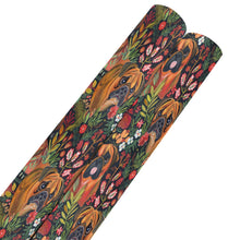 Load image into Gallery viewer, Floral Boxers in Bloom Christmas Gift Wrapping Paper - 2 Rolls-Christmas Ornament-Boxer,Christmas,Wrapping Paper-Boxer-ONE SIZE-5