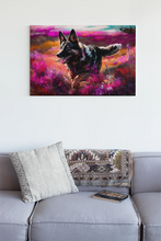 Load image into Gallery viewer, Floral Dreamscape German Shepherd Wall Art Poster-Art-Dog Art, German Shepherd, Home Decor, Poster-3