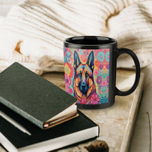Load image into Gallery viewer, Floral Reverie German Shepherd Coffee Mug-6