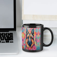 Load image into Gallery viewer, Floral Reverie German Shepherd Coffee Mug-7