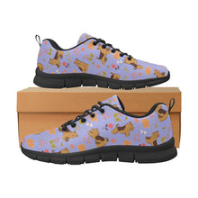 Load image into Gallery viewer, Flower Garden Airedale Terrier Women&#39;s Breathable Sneakers-41