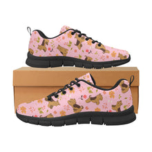 Load image into Gallery viewer, Flower Garden Airedale Terrier Women&#39;s Breathable Sneakers-8