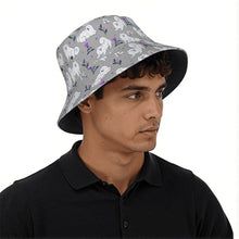 Load image into Gallery viewer, Flower Garden American Eskimo Dog Bucket Hat-Hats &amp; Caps-38