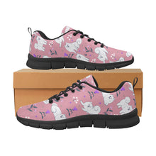 Load image into Gallery viewer, Flower Garden American Eskimo Dog Women's Breathable Sneakers-17