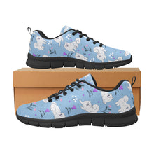 Load image into Gallery viewer, Flower Garden American Eskimo Dog Women's Breathable Sneakers-20