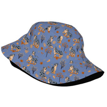 Load image into Gallery viewer, Flower Garden Australian Shepherd Bucket Hat-Hats &amp; Caps-Accessories,Australian Shepherd,Dog Dad Gifts,Dog Mom Gifts,Hats-18