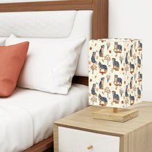 Load image into Gallery viewer, Flower Garden Australian Shepherd Desktop Table Lamp-Desk Lamps-Australian Shepherd,Christmas,Dog Dad Gifts,Dog Mom Gifts,Home Decor,Lamp-4