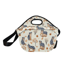 Load image into Gallery viewer, Flower Garden Australian Shepherd Neoprene Lunch Bag-15
