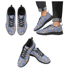 Load image into Gallery viewer, Flower Garden Australian Shepherd Women&#39;s Breathable Sneakers-CornflowerBlue-US13-24