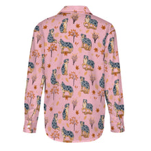 Load image into Gallery viewer, Flower Garden Australian Shepherd Women&#39;s Shirt-Apparel-Apparel,Australian Shepherd,Dog Mom Gifts,Shirt-7