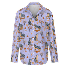 Load image into Gallery viewer, Flower Garden Australian Shepherd Women&#39;s Shirt-Apparel-Apparel,Australian Shepherd,Dog Mom Gifts,Shirt-18