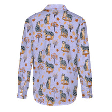 Load image into Gallery viewer, Flower Garden Australian Shepherd Women&#39;s Shirt-Apparel-Apparel,Australian Shepherd,Dog Mom Gifts,Shirt-30