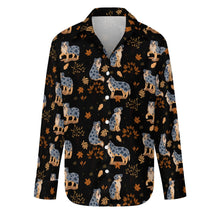 Load image into Gallery viewer, Flower Garden Australian Shepherd Women&#39;s Shirt-Apparel-Apparel,Australian Shepherd,Dog Mom Gifts,Shirt-26