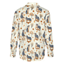 Load image into Gallery viewer, Flower Garden Australian Shepherd Women&#39;s Shirt-Apparel-Apparel,Australian Shepherd,Dog Mom Gifts,Shirt-3