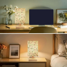 Load image into Gallery viewer, Flower Garden Bichon Frise Desktop Table Lamp-Desk Lamps-Bichon Frise,Christmas,Dog Dad Gifts,Dog Mom Gifts,Home Decor,Lamp-6