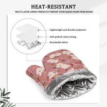 Load image into Gallery viewer, Flower Garden Bichon Frise Oven Gloves-Kitchen Decor-8