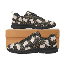 Load image into Gallery viewer, Flower Garden Bichon Frise Women's Breathable Sneakers-50