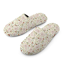 Load image into Gallery viewer, Flower Garden Bichon Frise Women's Cotton Mop Slippers-4