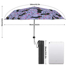 Load image into Gallery viewer, Flower Garden Black Dachshund Umbrella-Daily Accessories-5