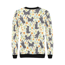 Load image into Gallery viewer, Flower Garden Black Labs Women&#39;s Sweatshirt - 5 Colors-Apparel-Apparel, Black Labrador, Labrador, Shirt, Sweatshirt, T Shirt-8