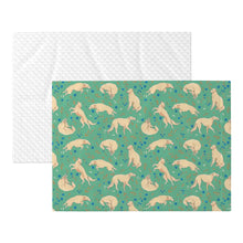 Load image into Gallery viewer, Flower Garden Borzoi Blanket for Dog-Pet Furniture-Blankets,Borzoi,Home Decor-19