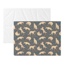 Load image into Gallery viewer, Flower Garden Borzoi Blanket for Dog-Pet Furniture-Blankets,Borzoi,Home Decor-23