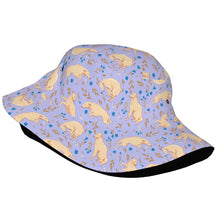 Load image into Gallery viewer, Flower Garden Borzoi Husky Bucket Hat-Hats &amp; Caps-Accessories,Borzoi,Dog Dad Gifts,Dog Mom Gifts,Hats-26