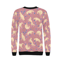 Load image into Gallery viewer, Flower Garden Borzoi Sweatshirt for Women-10