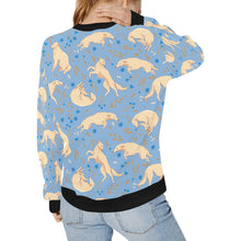 Load image into Gallery viewer, Flower Garden Borzoi Sweatshirt for Women-11