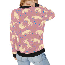 Load image into Gallery viewer, Flower Garden Borzoi Sweatshirt for Women-13