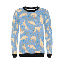 Load image into Gallery viewer, Flower Garden Borzoi Sweatshirt for Women-15
