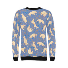 Load image into Gallery viewer, Flower Garden Borzoi Sweatshirt for Women-25