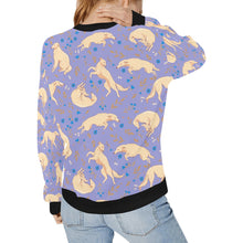 Load image into Gallery viewer, Flower Garden Borzoi Sweatshirt for Women-27