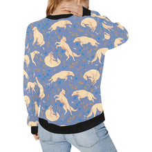Load image into Gallery viewer, Flower Garden Borzoi Sweatshirt for Women-30