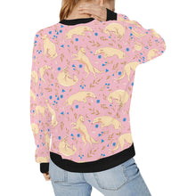 Load image into Gallery viewer, Flower Garden Borzoi Sweatshirt for Women-4