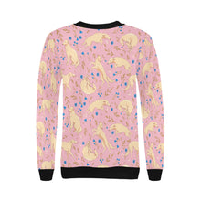 Load image into Gallery viewer, Flower Garden Borzoi Sweatshirt for Women-6