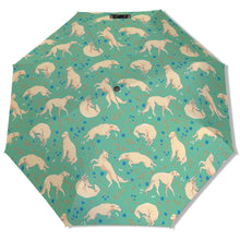 Load image into Gallery viewer, Flower Garden Borzoi Umbrella-Accessories-Accessories,Dog Mom Gifts,Umbrella-1