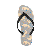 Load image into Gallery viewer, Flower Garden Borzoi Unisex Slippers-Footwear-Accessories, Borzoi, Dog Mom Gifts, Slippers-25