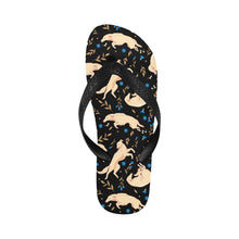 Load image into Gallery viewer, Flower Garden Borzoi Unisex Slippers-Footwear-Accessories, Borzoi, Dog Mom Gifts, Slippers-27