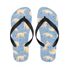 Load image into Gallery viewer, Flower Garden Borzoi Unisex Slippers-Footwear-Accessories, Borzoi, Dog Mom Gifts, Slippers-6
