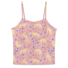 Load image into Gallery viewer, Flower Garden Borzoi Women's Cami and Shorts Pajama Set-13