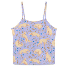 Load image into Gallery viewer, Flower Garden Borzoi Women's Cami and Shorts Pajama Set-17