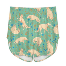 Load image into Gallery viewer, Flower Garden Borzoi Women's Cami and Shorts Pajama Set-8