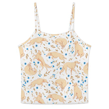 Load image into Gallery viewer, Flower Garden Borzoi Women's Cami and Shorts Pajama Set-9