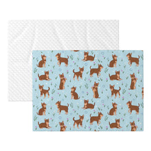 Load image into Gallery viewer, Flower Garden Chocolate Chihuahua Blanket for Dog-Pet Furniture-11