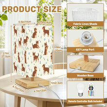 Load image into Gallery viewer, Flower Garden Chocolate Chihuahuas Desktop Table Lamp-Desk Lamps-Chihuahua,Dog Dad Gifts,Dog Mom Gifts,Home Decor,Lamp-3