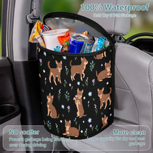Load image into Gallery viewer, Flower Garden Chocolate Chihuahuas Multipurpose Car Storage Bag - 5 Colors-Car Accessories-Bags, Car Accessories, Chihuahua-21