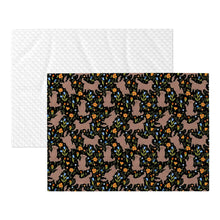Load image into Gallery viewer, Flower Garden Chocolate Labrador Blanket for Dog-Pet Furniture-27